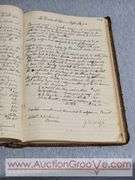 Antique 1858-1920 Justices' Dockets for the Township of La Crescent Minnesota. B2