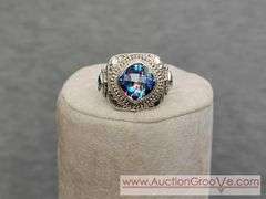 Mystic Topaz Ring Size 9.5. 12.4g. JB