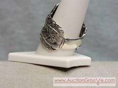 SARDA Sterling Silver Ring Size 11. 12.8g. JB