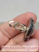 Sterling Silver Cilp on Earrings. MB