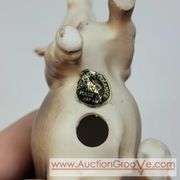 Victoria Ceramics Cow Salt and Pepper Shakers and Kirk Pewter. Both cow sets have one damaged horn each. See photos. A