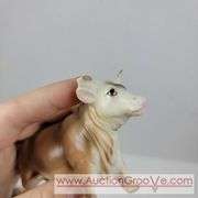 Victoria Ceramics Cow Salt and Pepper Shakers and Kirk Pewter. Both cow sets have one damaged horn each. See photos. A
