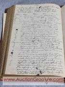 Antique 1858-1920 Justices' Dockets for the Township of La Crescent Minnesota. B2