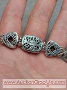 SARDA Sterling Silver Bracelet. Adjustable Length. 7-8". 40g. JB