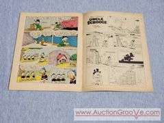 This is Uncle Scrooge #2 in the original Walt Disney Dell Comics series. 1953 Walt Disney's Uncle Scrooge Back to the Klondike #456. Golden Age Comic Book. CB