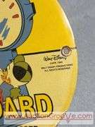Standard Gasoline. Unsurpassed Walt Disney. Round Metal Sign. 12". B1
