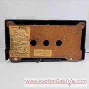 General Electric Radio. Model 414. Plugged in and it did not respond. 12 x 6 x 7. A