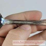 Sheffield A1 Plate Spoons. A