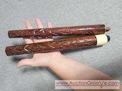 Pool Cue in Carrying Case. 55". T4