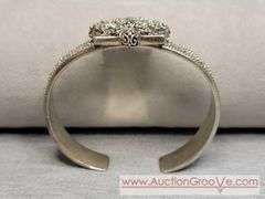 SARDA Sterling Silver Bracelet and Ring Size 9.5. 56g total. JB