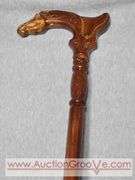 37" Horse Head Walking Cane. A2