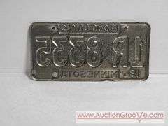 1964 Minnesota 10,000 Lakes License Plates. A4