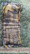 Antique horse sleigh lap blanket made from horse hide and wool. Manufactured by Mason City Furriers Kobe and Tanning Co. Lap blanket 66x55. Keep warm on the sleigh or use as home decor. Has a few "bal