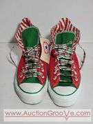 Converse Chuck Taylor All Star Christmas Jingle Bell Shoes. Size 9.5. T4