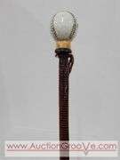 Vintage baseball carnival cane. 34". A2