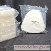 8 new unopened filters for a vacuum cleaner. 6.5 x 6.5 x 1. 2 felt and 2 foam each package. Number on package is X001AMPFHV. T4