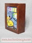The Game of Life. Wooden Box Vintage Game Collection. Milton Bradley. A1