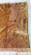 Antique horse sleigh lap blanket made from horse hide and wool. Manufactured by Mason City Furriers Kobe and Tanning Co. Lap blanket 66x55. Keep warm on the sleigh or use as home decor. Has a few "bal