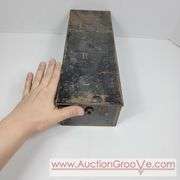 Levey Bros Bank Safe Deposit Box. No key. 5 x 14 x 4. A