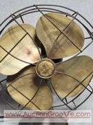 Emerson Electric Metal Antique Fan. WORKS!12 x 14. B2