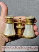 Lemaire Fabi Paris Mother of Pearl Opera Glasses. Has case but they are a too big for it so it does not close. A1