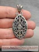 SARDA Sterling Silver Pendant. 11.4g. JB