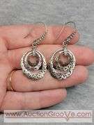 SARDA Sterling Silver Earrings. 8.5g. JB