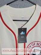 A-A GPBL City if Rockford Peaches. Dugan # 43. Jersey Size Xl. Jersey Nation. NWT. T4