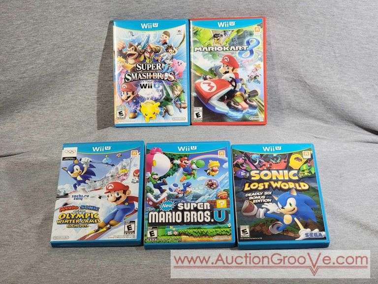 Wii U Games. B
