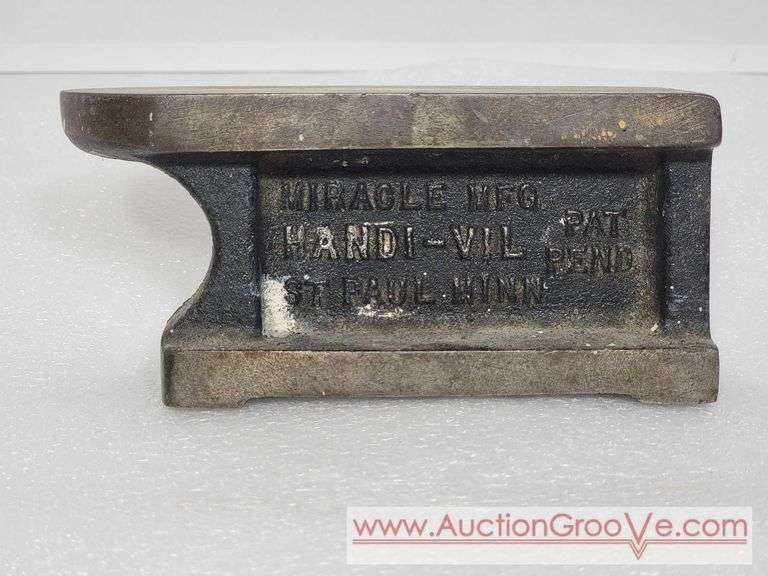 Miracle MFG Handi-Vil. St. Paul Minn. Anvil. 6 x 3 x 2. Bb