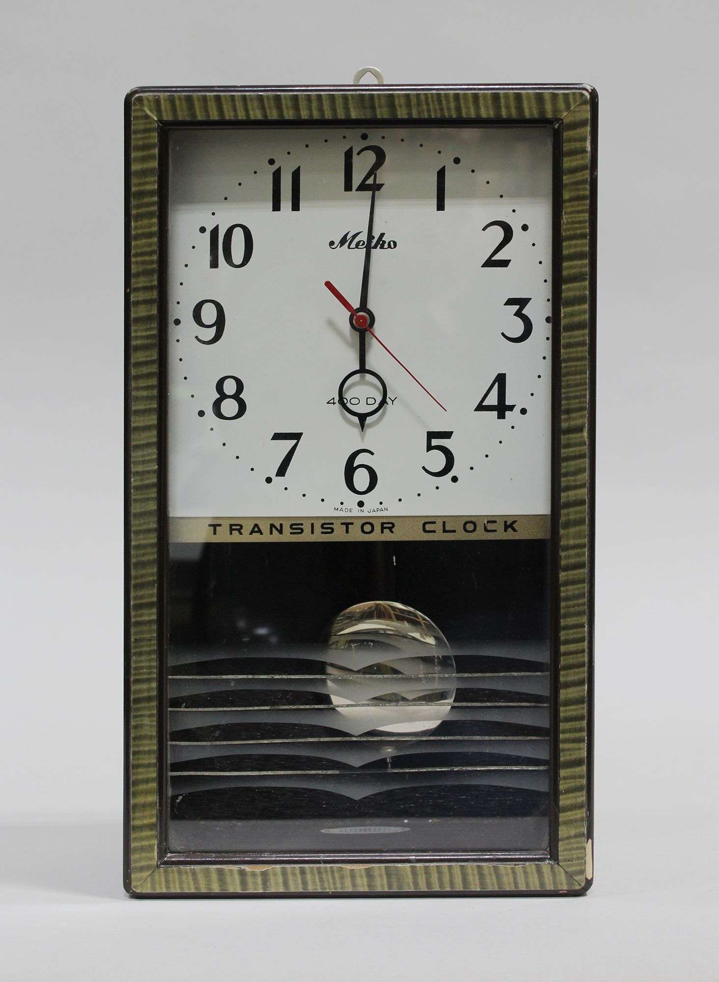 MEIKO TRANSISTOR WALL CLOCK. - Hodgins Halls Auction Group