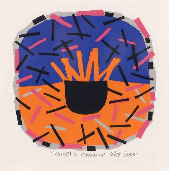 KATIE OHE, COLOUR SERIGRAPH
