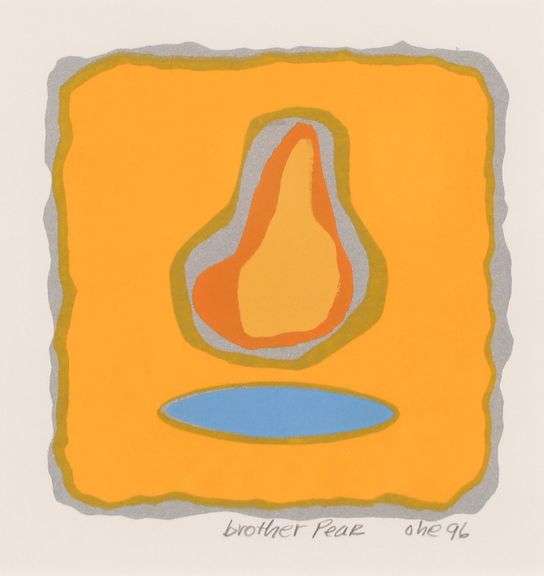 KATIE OHE, COLOUR SERIGRAPH