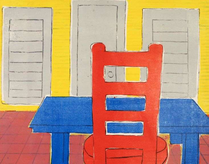 JOHN HAROLD THOMAS SNOW, COLOUR LITHOGRAPH