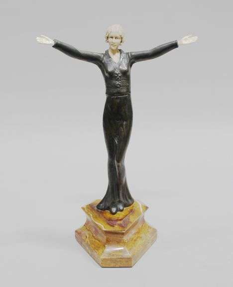 ART DECO FLAPPER FIGURINE