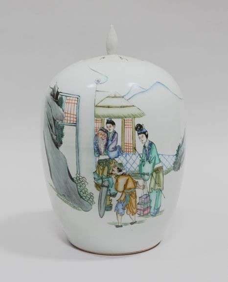 CHINESE PORCELAIN GINGER JAR