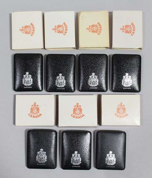 CANADIAN SILVER DOLLAR COLLECTION (7)