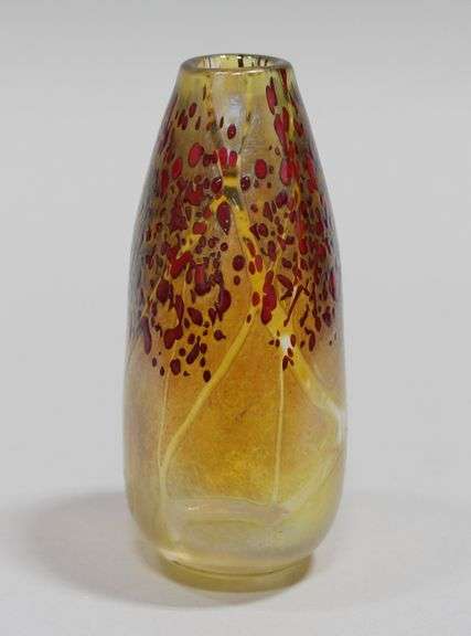 ROBERT HELD ART GLASS VASE