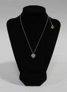 "RETURN TO TIFFANY" SILVER HEART TAG NECKLACE