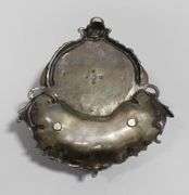 VICTORIAN FIGURAL DOG HEAD INKWELL