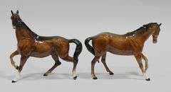 BESWICK "SPIRITED" HORSE GROUP (4)