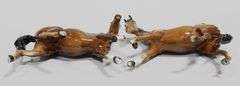 BESWICK "SPIRITED" HORSE GROUP (4)
