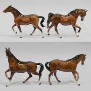 BESWICK "SPIRITED" HORSE GROUP (4)
