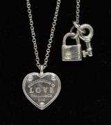 "RETURN TO TIFFANY" SILVER HEART TAG NECKLACE