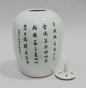 CHINESE PORCELAIN GINGER JAR