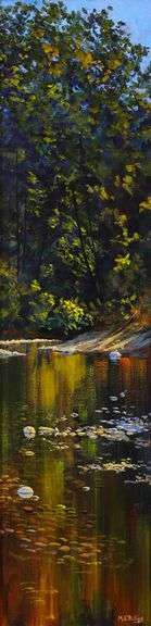 MURRAY E. PHILLIPS, ACRYLIC ON CANVAS