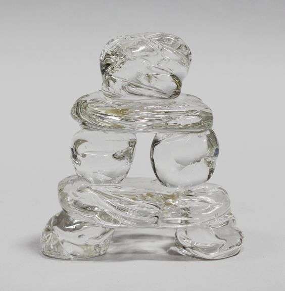 ART GLASS INUKSHUK