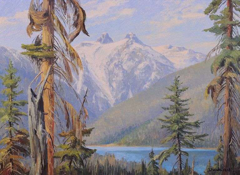 DUNCAN MACKINNON CROCKFORD, OIL ON CANVAS