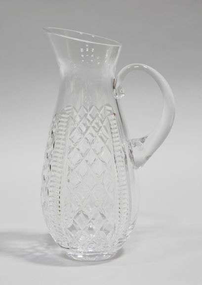 NOVA SCOTIAN CRYSTAL "TITANIC" WATER PITCHER