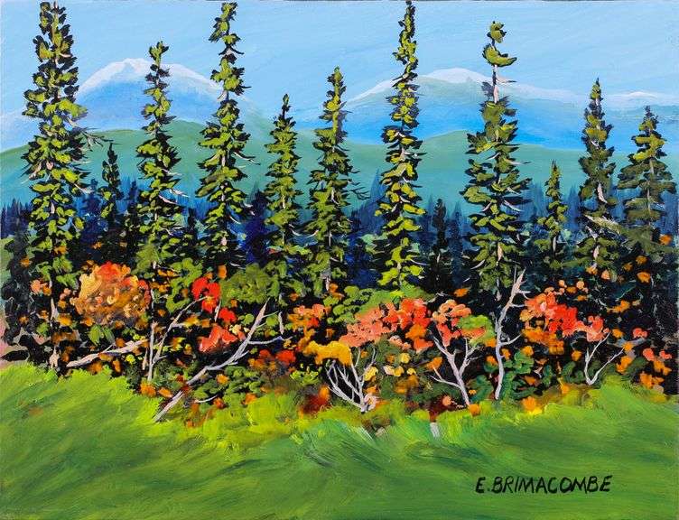 ERROL BRIMACOMBE, OIL ON CANVAS